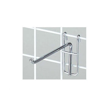 ストア・エキスプレス ネット用フック(φ5mm)クローム L15cm φ5mm 61-427-17-3 1セット(ご注文単位1セット)【直送品】