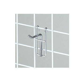 ストア・エキスプレス ネット用フック　クローム　まとめ買い L5cm　φ5mm 61-427-17-7 1セット（ご注文単位1セット）【直送品】