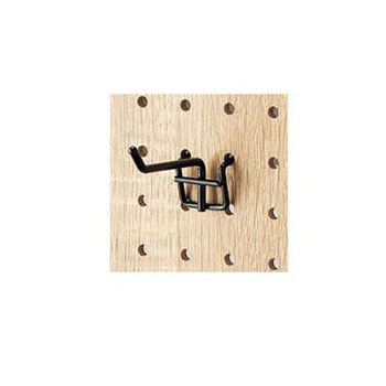 ストア・エキスプレス 有孔パネル用フック 黒 L5cm φ4mm 61-426-98-2 1セット(ご注文単位1セット)【直送品】