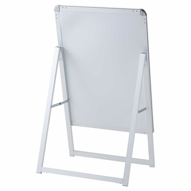 ストア・エキスプレス フロントオープンポスタースタンド 片面仕様 B2 61-799-89-1 シルバー 1台(ご注文単位1台)【直送品】