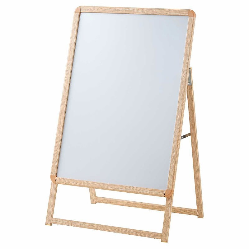 【直送品】ストア・エキスプレス 木目調フロントオープンポスタースタンド　片面仕様 B2 61－799－92－1 1台（ご注文単位1台）