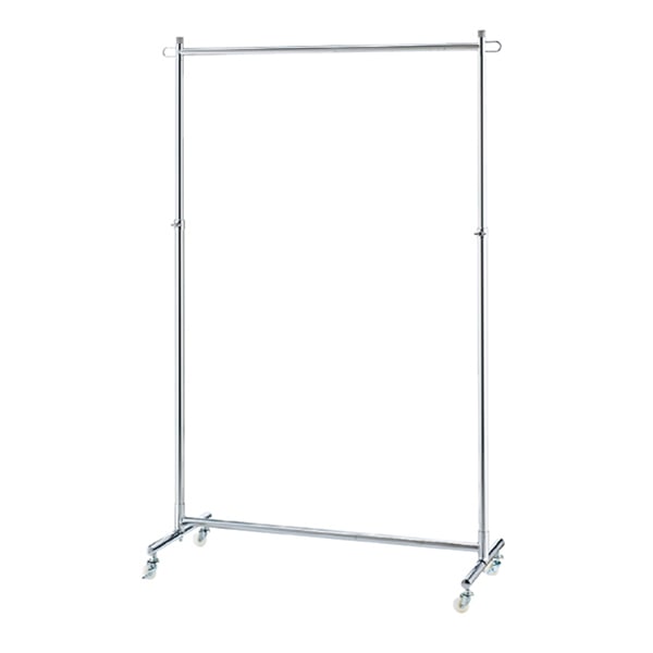 ストア・エキスプレス 組立式ハンガーラック クローム W90cm 61-98-5-2 1台(ご注文単位1台)【直送品】