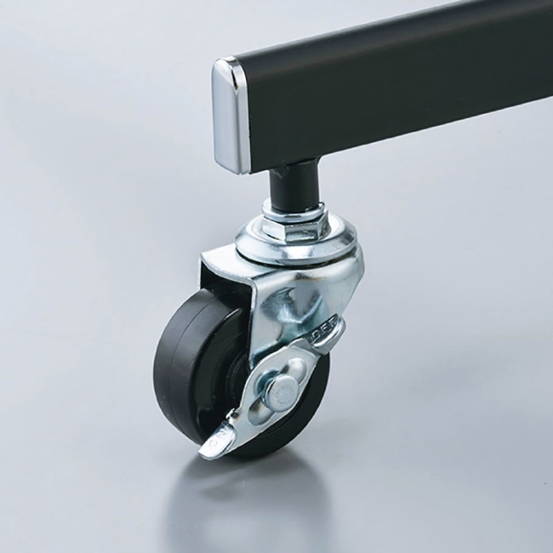 ストア・エキスプレス 重量用2段ハンガーラック スタンダードタイプ 黒 61-654-40-2 1台(ご注文単位1台)【直送品】