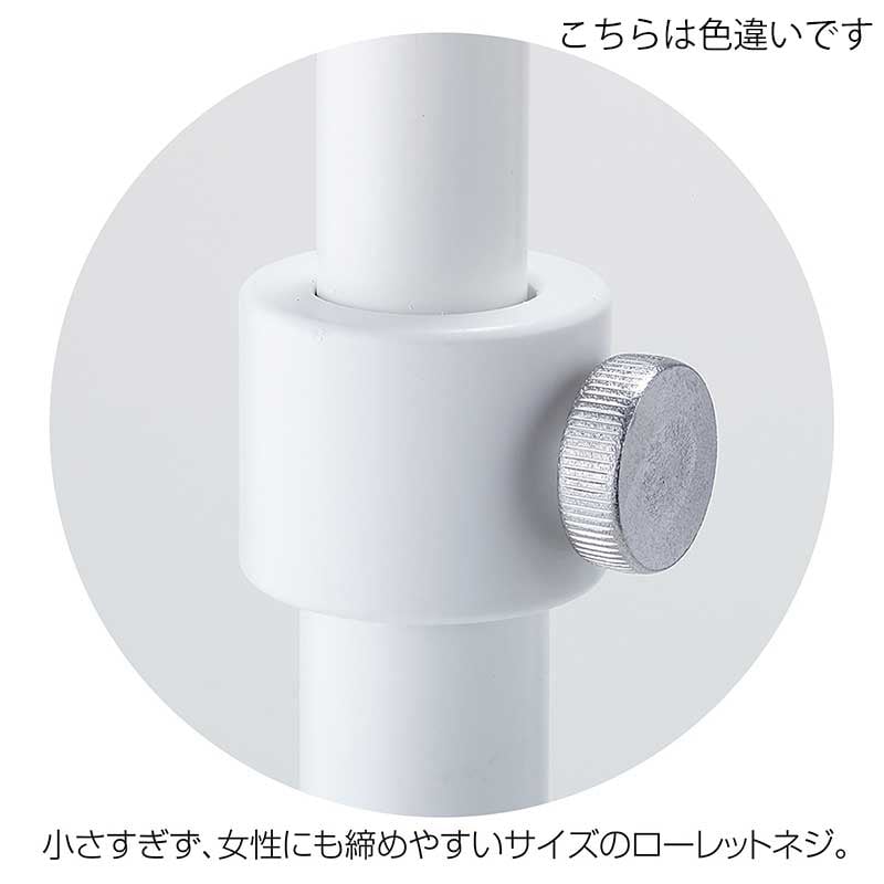 ストア・エキスプレス オーバーハングタイプ　ハンガーラック　丸パイプ W120cm　ブラック 61-779-22-1 1台（ご注文単位1台）【直送品】