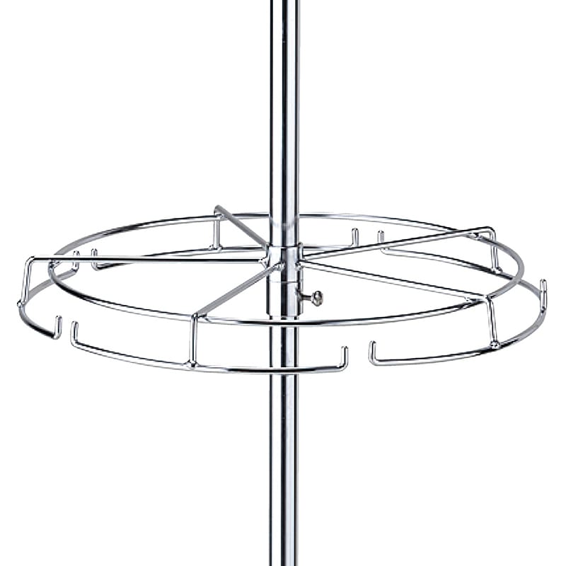 ストア・エキスプレス 2段回転袋物掛け ホワイト 61-779-41-1 1台(ご注文単位1台)【直送品】