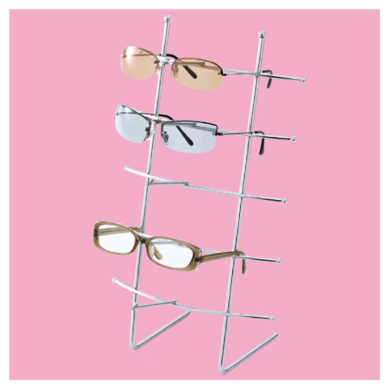 ストア・エキスプレス 卓上メガネ掛け5段  61-162-3-2 1台（ご注文単位1台）【直送品】