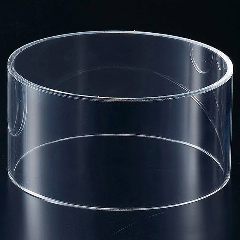 ストア・エキスプレス 丸型アクリルディスプレイ 直径20×H10cm 61-780-7-1 1個（ご注文単位1個）【直送品】