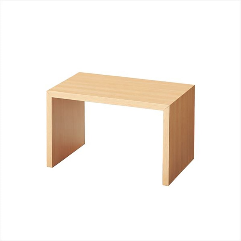 ストア・エキスプレス 木製コの字ディスプレイ W20cm　ナチュラル 61-428-9-2 1個（ご注文単位1個）【直送品】