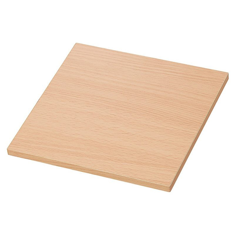 ストア・エキスプレス 木製ステージ 20cm角　ナチュラル 61-798-74-1 1枚（ご注文単位1枚）【直送品】