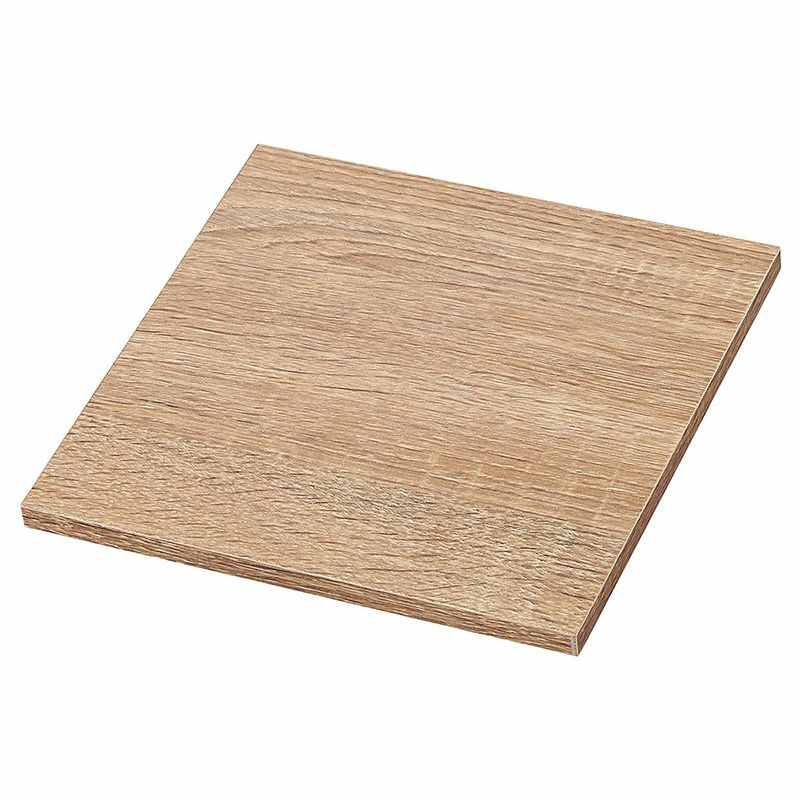 ストア・エキスプレス 木製ステージ 20cm角　ラスティック柄 61-798-76-1 1枚（ご注文単位1枚）【直送品】