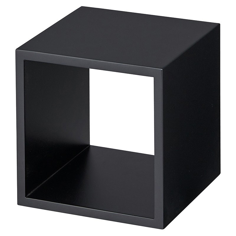 ストア・エキスプレス ディスプレイボックス 20cm角　ブラック 61-798-81-1 1個（ご注文単位1個）【直送品】