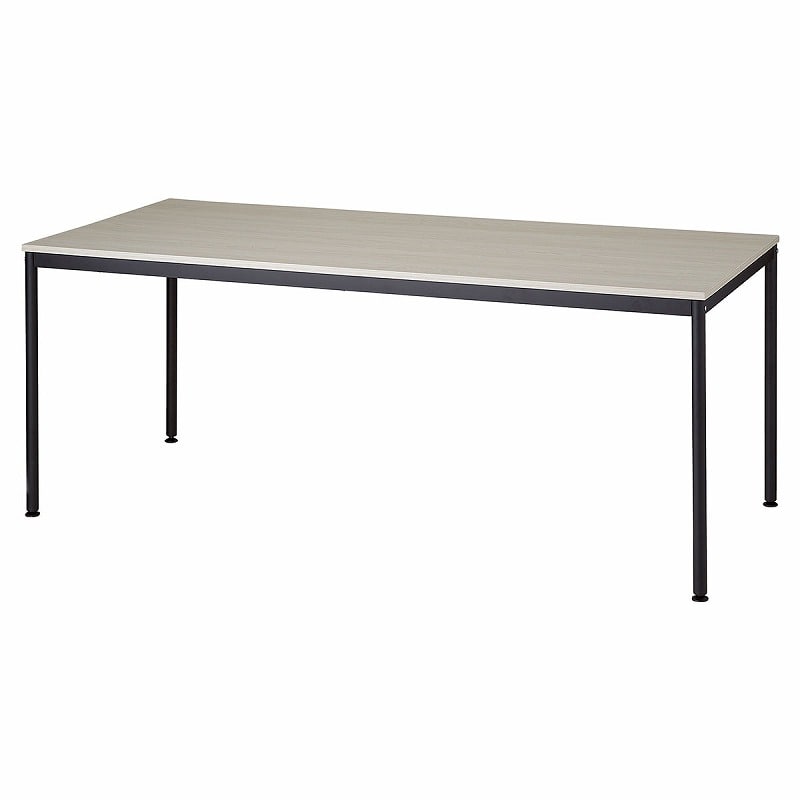 ストア・エキスプレス ミーティングテーブル ブラックフレーム W120cm 61-801-18-1 1台(ご注文単位1台)【直送品】