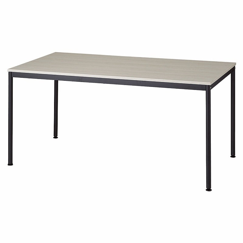 ストア・エキスプレス ミーティングテーブル ブラックフレーム W150cm 61-801-18-2 1台(ご注文単位1台)【直送品】