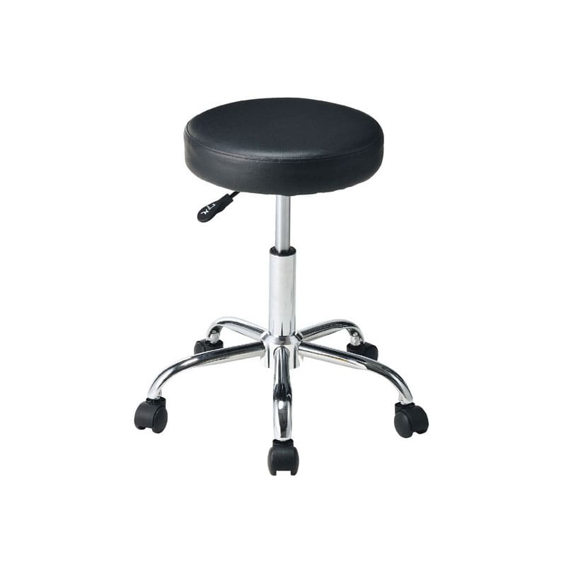 ストア・エキスプレス 昇降式ラウンドバースツール　ブラック  61-436-67-2 1台（ご注文単位1台）【直送品】