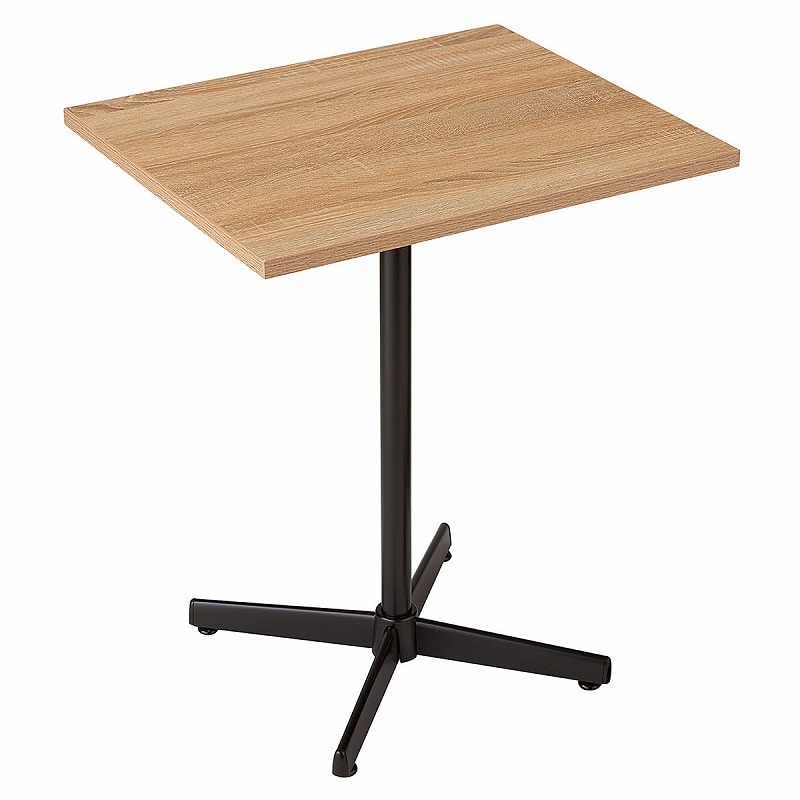 ストア・エキスプレス カフェテーブル ラスティック ブラック脚 61-801-89-2 1台(ご注文単位1台)【直送品】