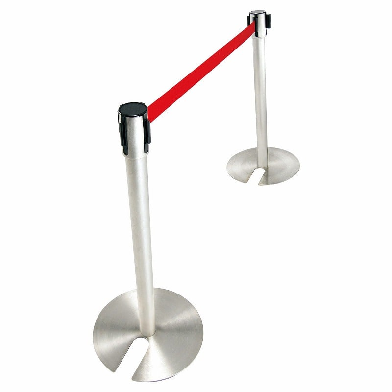 ストア・エキスプレス ベルトパーティション スタッキングタイプ レッド 61-375-1-2 1台(ご注文単位1台)【直送品】