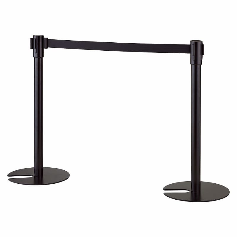 ストア・エキスプレス ベルトパーティション スタッキングタイプ ブラック 61-785-22-1 1台(ご注文単位1台)【直送品】