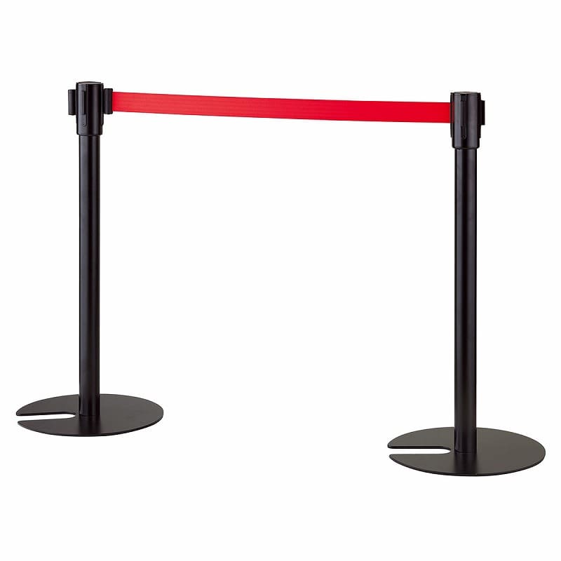 ストア・エキスプレス ベルトパーティション スタッキングタイプ レッド 61-785-22-2 1台(ご注文単位1台)【直送品】