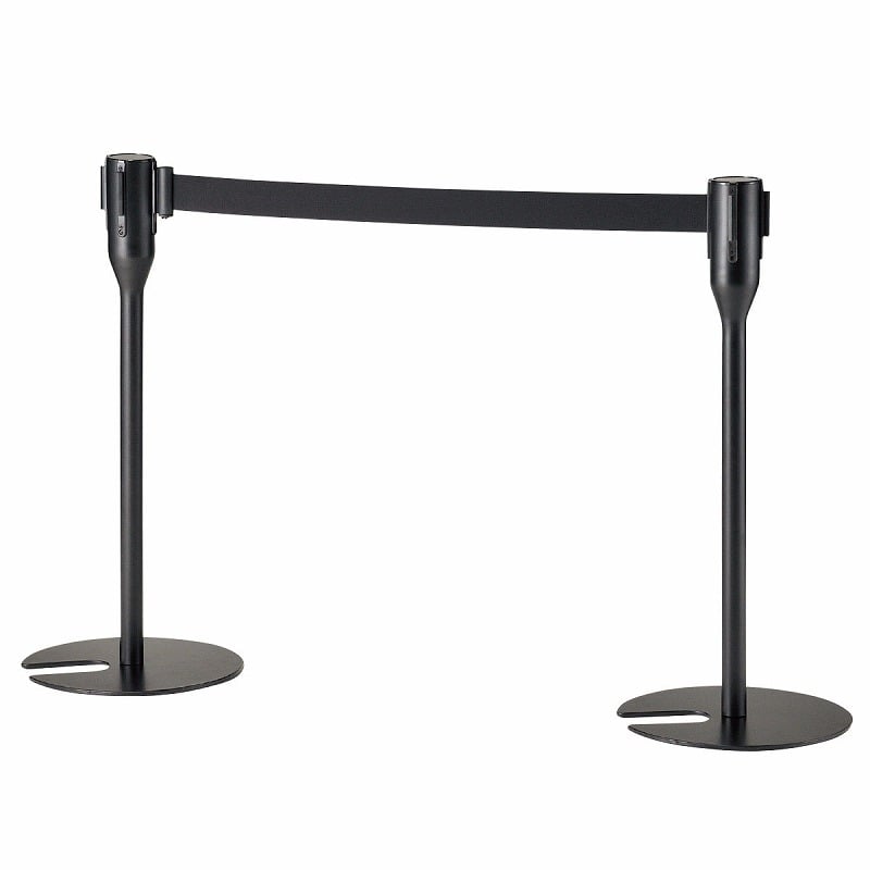 ストア・エキスプレス コンパクト スタッキングベルトパーティション ブラック 61-375-5-1 1台(ご注文単位1台)【直送品】