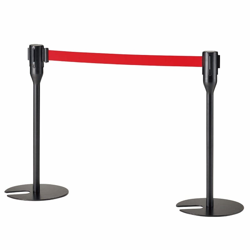 ストア・エキスプレス コンパクト スタッキングベルトパーティション レッド 61-375-5-2 1台(ご注文単位1台)【直送品】