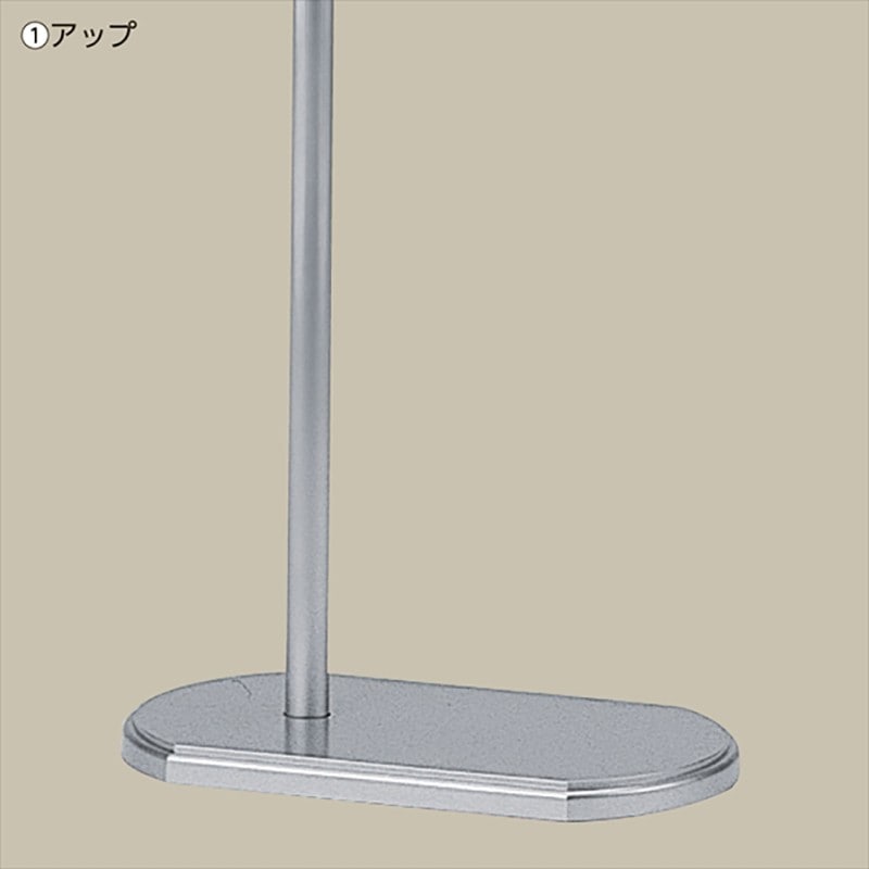 ストア・エキスプレス 紳士芯地張トルソー ステンレス調 M 61-183-2-1 1台(ご注文単位1台)【直送品】