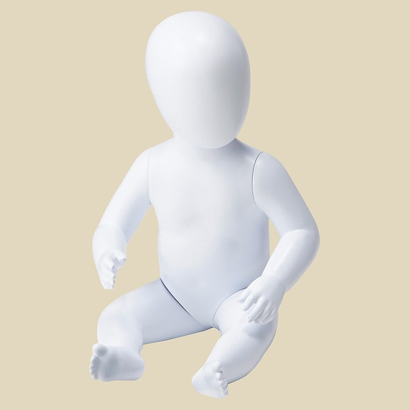 ストア・エキスプレス 子供全身リアルマネキン ベビー 61-758-41-1 1台（ご注文単位1台）【直送品】