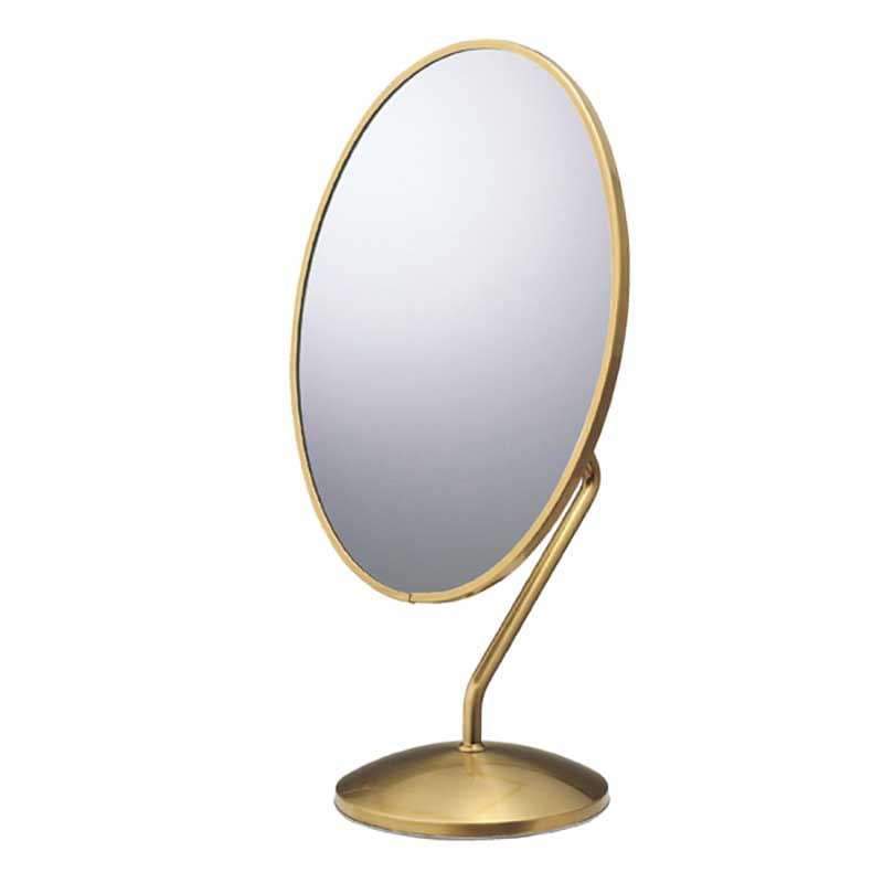 ストア・エキスプレス ダエン卓上ミラー アンティークゴールドメッキ 61-136-1-2 1台（ご注文単位1台）【直送品】