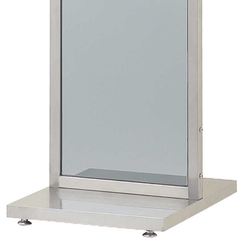 ストア・エキスプレス ステンレス両面ミラー 61-134-10-1 1台(ご注文単位1台)【直送品】