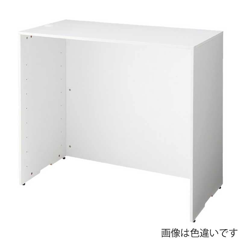 ストア・エキスプレス 木製ハイカウンター W120cm/H100cm ラスティック柄 61-427-43-4 1台(ご注文単位1台)【直送品】