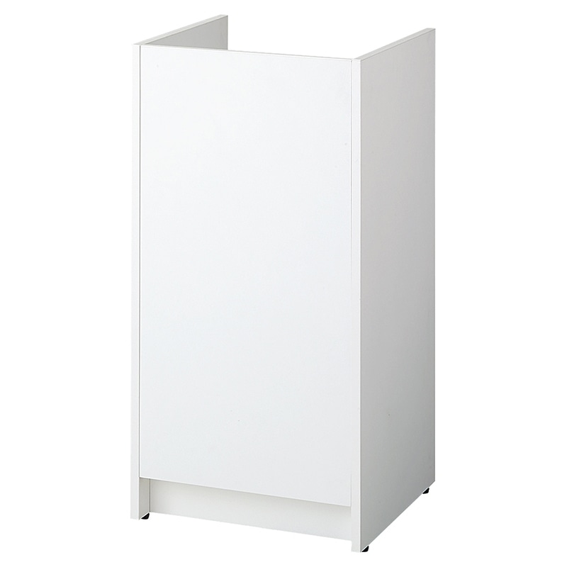 ストア・エキスプレス 木製レジ台 ホワイト 61-798-29-1 1台（ご注文単位1台）【直送品】