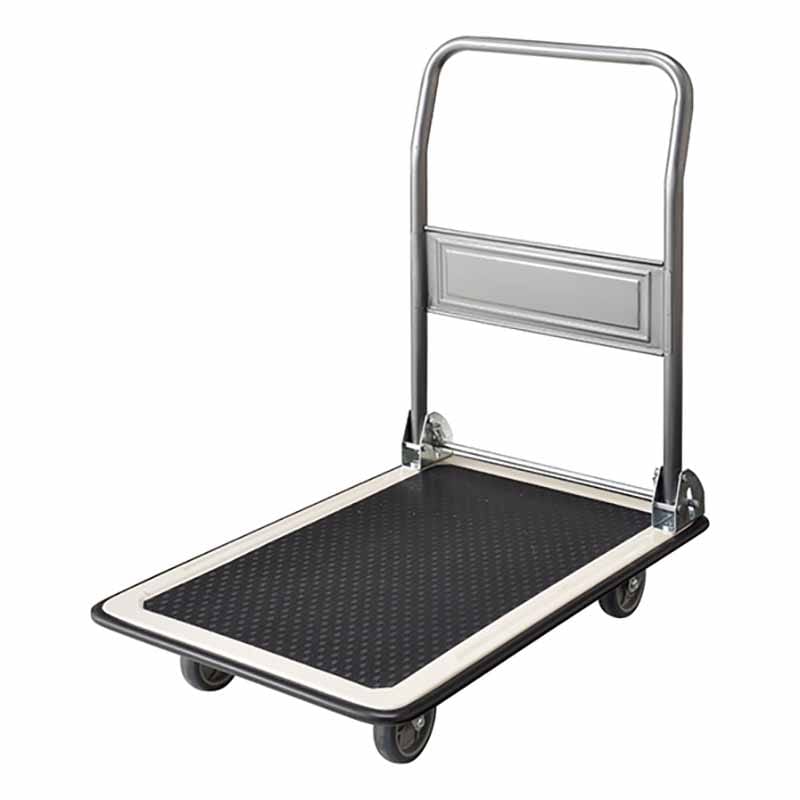 ストア・エキスプレス 折りたたみ式スチール製台車 耐荷重300kg 61-436-69-2 1台（ご注文単位1台）【直送品】