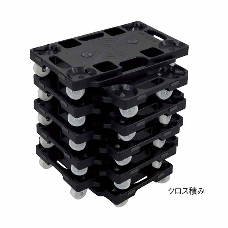 ストア・エキスプレス 樹脂連結ドーリー 静音タイプ 61-364-11-1 1台(ご注文単位1台)【直送品】