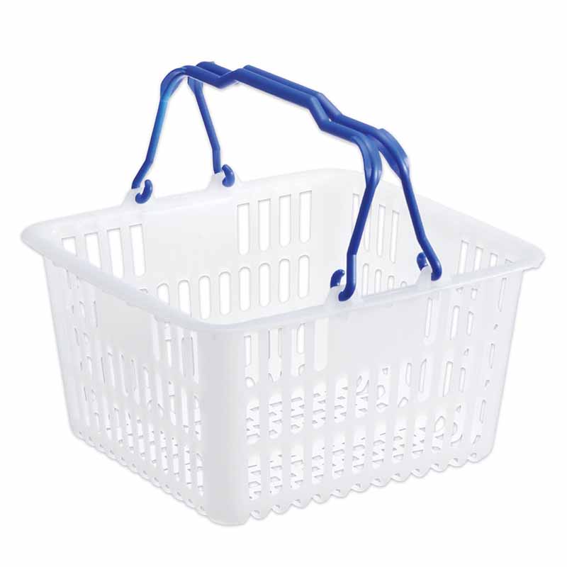 ストア・エキスプレス 買い物カゴ 6リットル　ロイヤルブルー 61-434-15-2　5個入 1セット（ご注文単位1セット）【直送品】