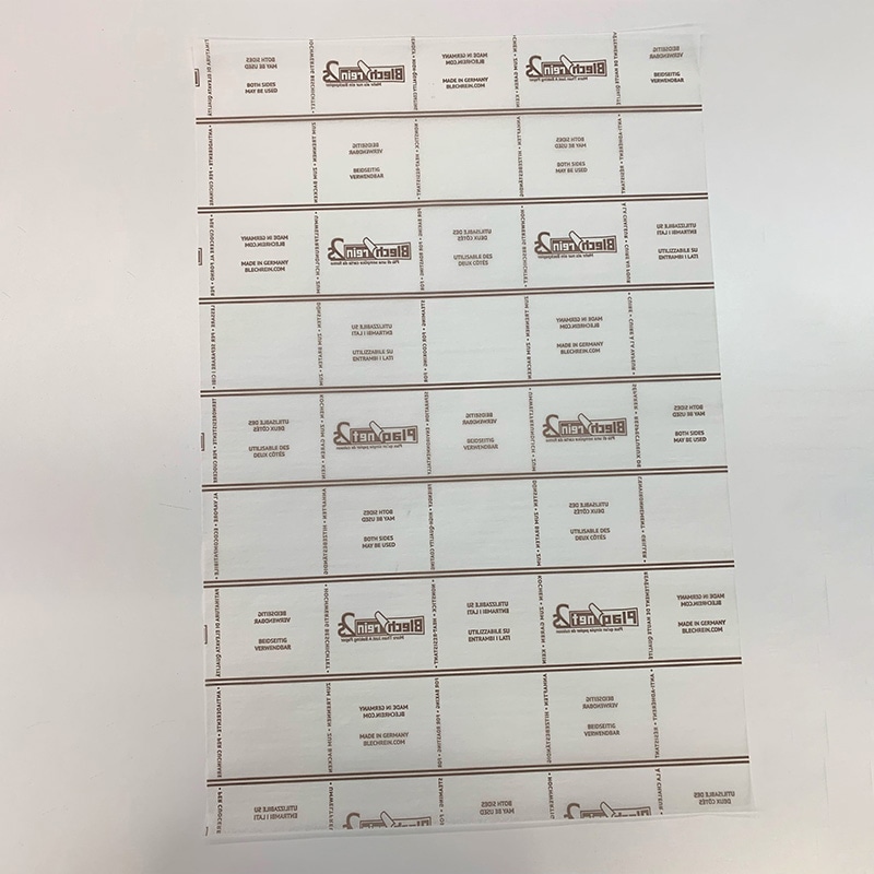 BRANOPAC　シリコンベーキングペーパー　柄入 410×610　300枚/束（ご注文単位5束）【直送品】