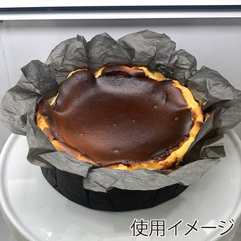 BRANOPAC シリコンベーキングペーパー 黒 400×300 300枚/束(ご注文単位5束)【直送品】