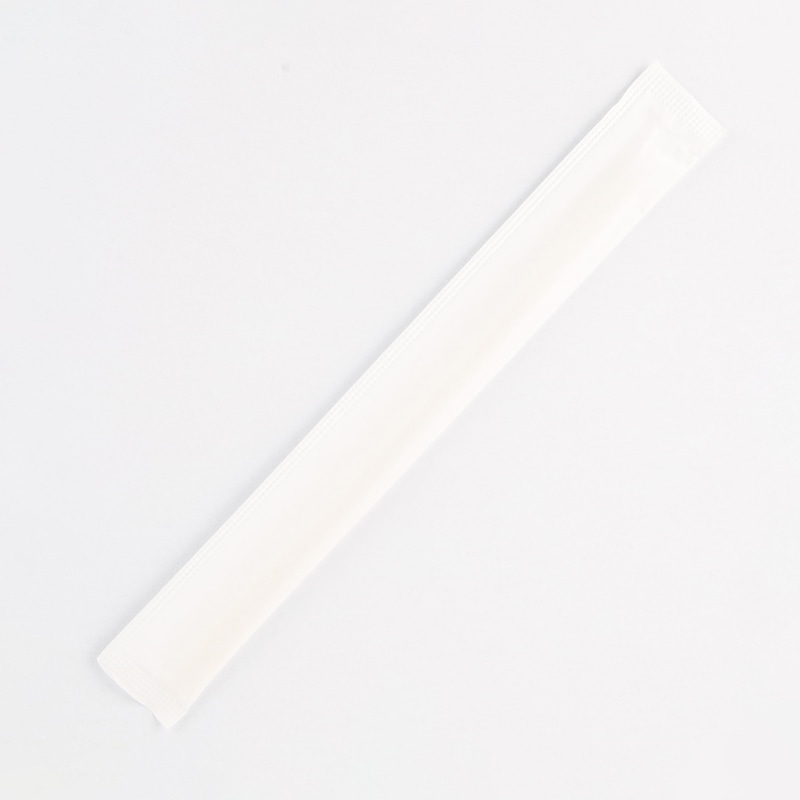 割りばし 竹丸箸　白無地完封 8寸　楊枝無し 810020　100膳/袋（ご注文単位30袋）【直送品】