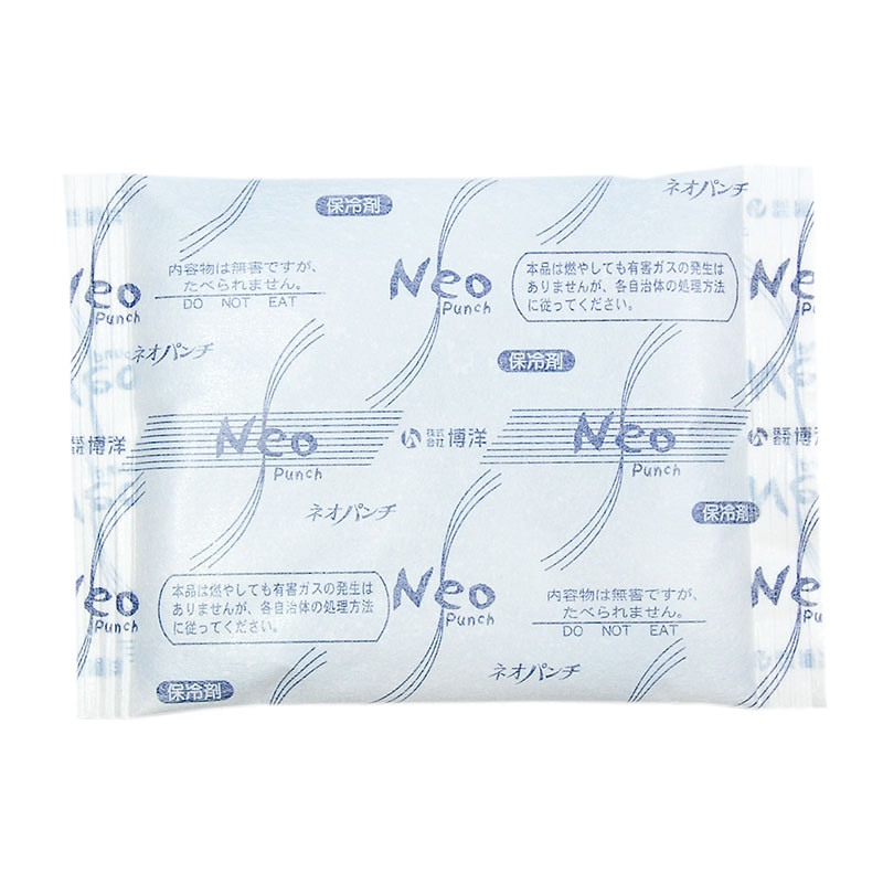 博洋 保冷剤　ネオパンチ 不織布タイプ　100g NE-100F 150個/箱（ご注文単位1箱）【直送品】