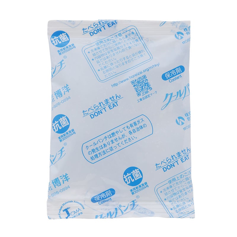 博洋 保冷剤　クールパンチ 100g P-100 80個/箱（ご注文単位2箱）【直送品】
