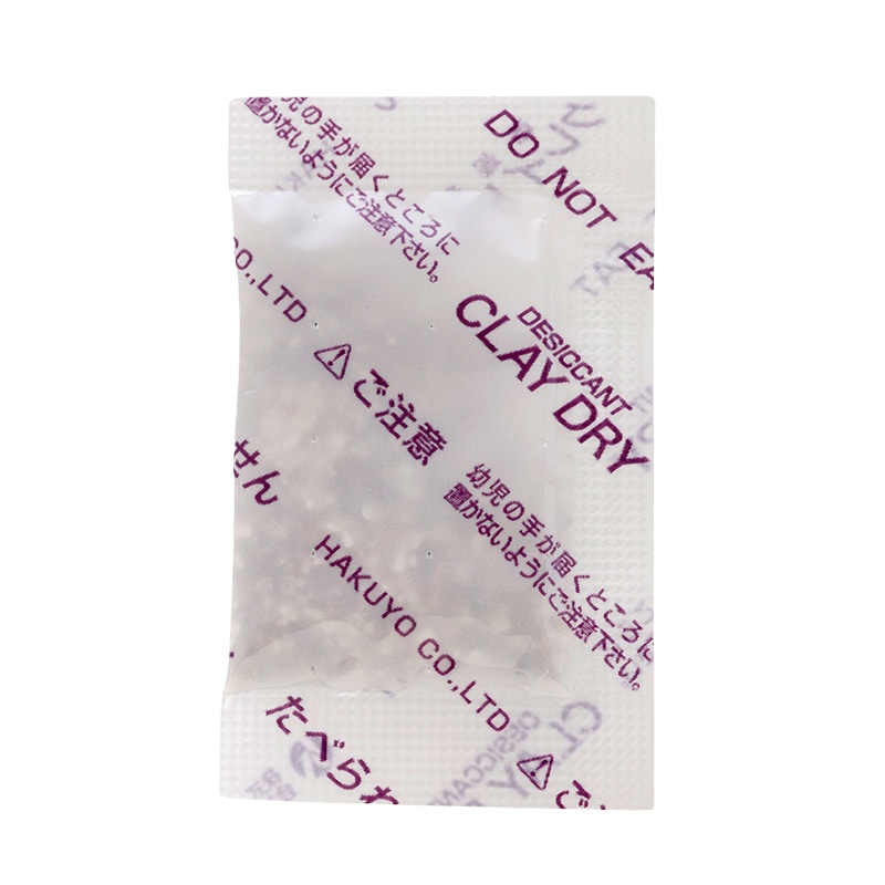 博洋 乾燥剤　クレイドライ 1g　小袋入 CD-1-S 500個/袋（ご注文単位10袋/箱）【直送品】