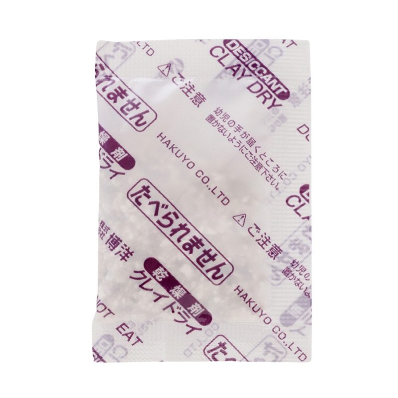 博洋 乾燥剤　クレイドライ 3g　小袋入 CD-3-S 500個/袋（ご注文単位6袋/箱）【直送品】