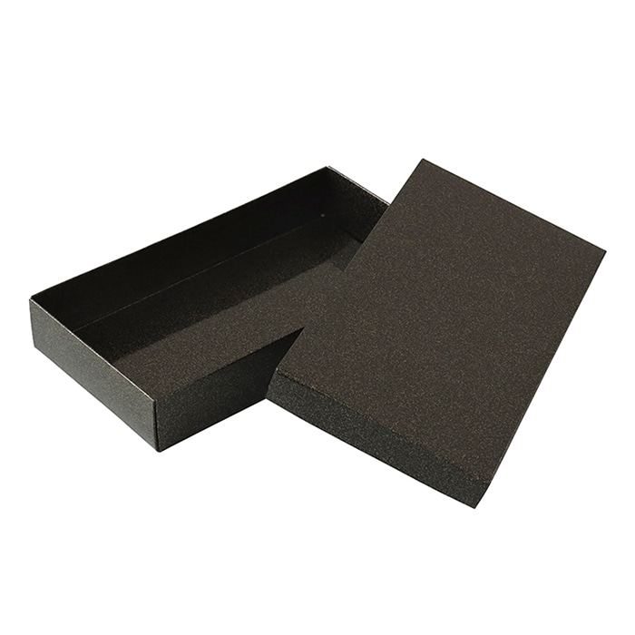 大成パック 折箱 黒金砂目 かぶせフタセット 1人半用 KS#8 無地 A-533 25セット/袋(ご注文単位4袋)【直送品】