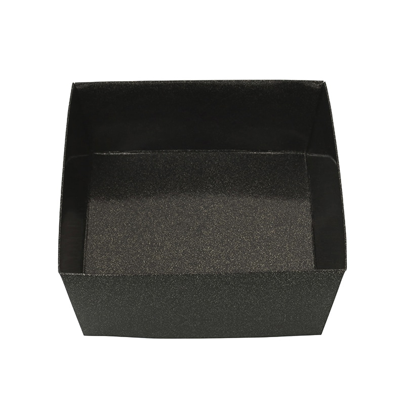 大成パック ちらし折 黒金砂目 かぶせフタセット 無地 A-554 20セット/袋(ご注文単位5袋)【直送品】