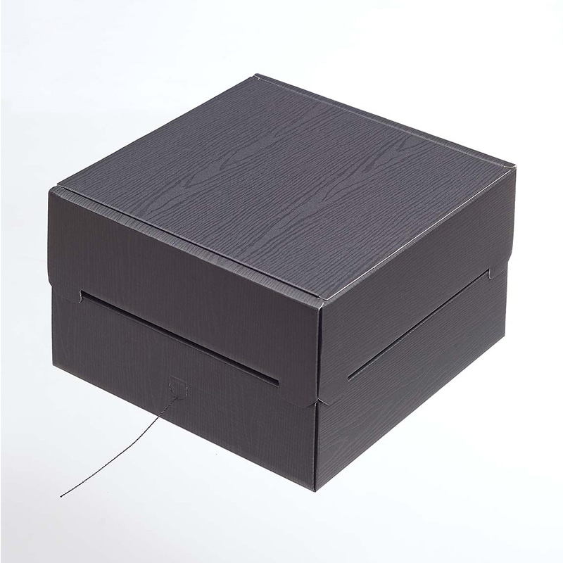 ヨシザワ お重容器 蒸熱BOX 温冷二段お重 温トレー4マス/冷トレー9マス 無地 KIT2タイプ 30個/ケース(ご注文単位1ケース)【直送品】