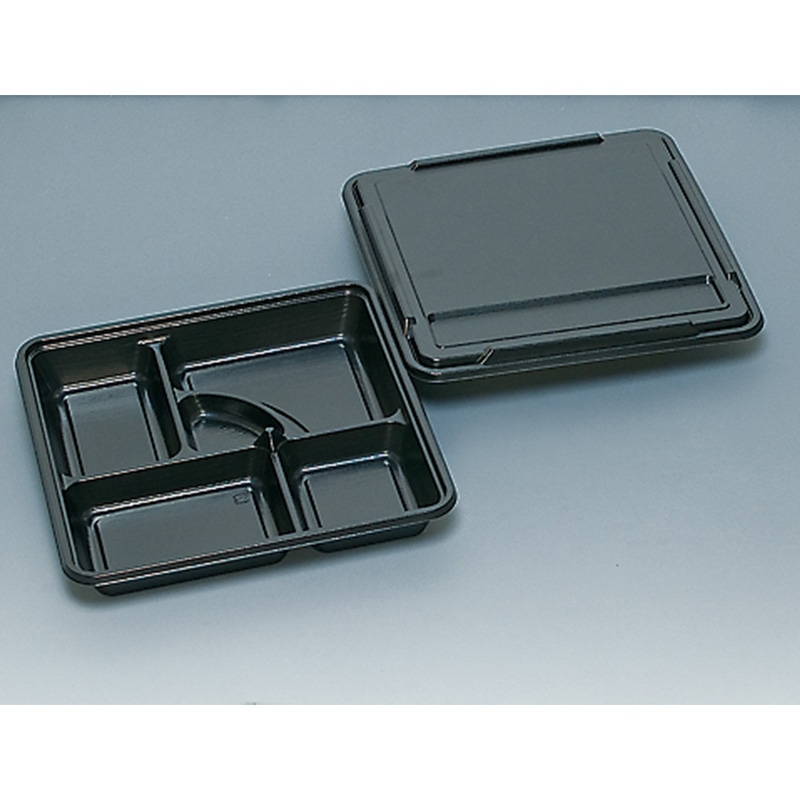 福助工業 仕出し容器　本体 KP-150 阿波　透明蓋付 20枚/束（ご注文単位12束）【直送品】