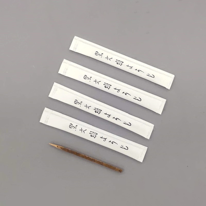 カトウ物産 菓子ようじ黒文字 紙完封 60mm 黒文樹 3957 1000本/1箱(ご注文単位1箱)【直送品】