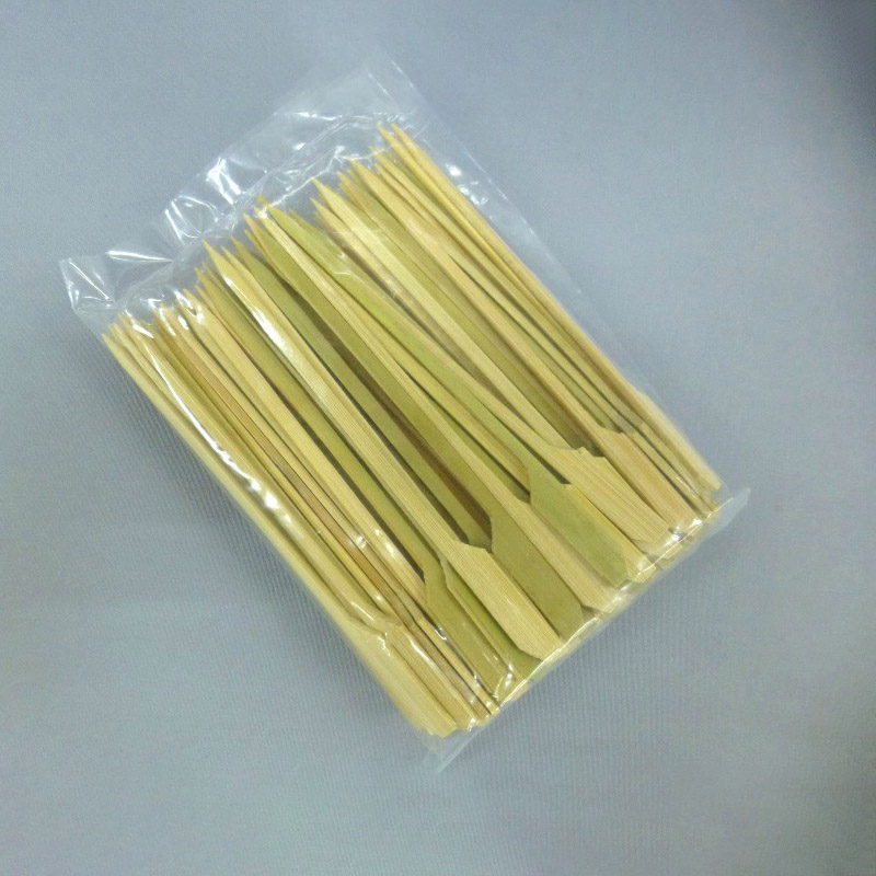 カトウ物産 鉄砲串　巾7.5mm 100mm　3045 100本/1パック （ご注文単位5パック）【直送品】