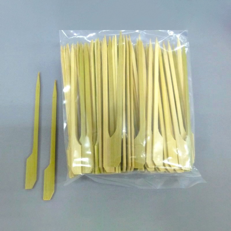 カトウ物産 鉄砲串　巾7.5mm 90mm　3074 100本/1パック （ご注文単位5パック）【直送品】