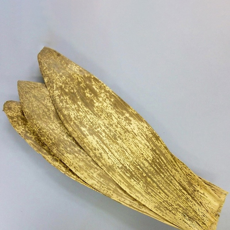 カトウ物産 天然竹皮　長さ55～60cm　巾16～18cm 9302 1kg/1パック （ご注文単位1パック）【直送品】