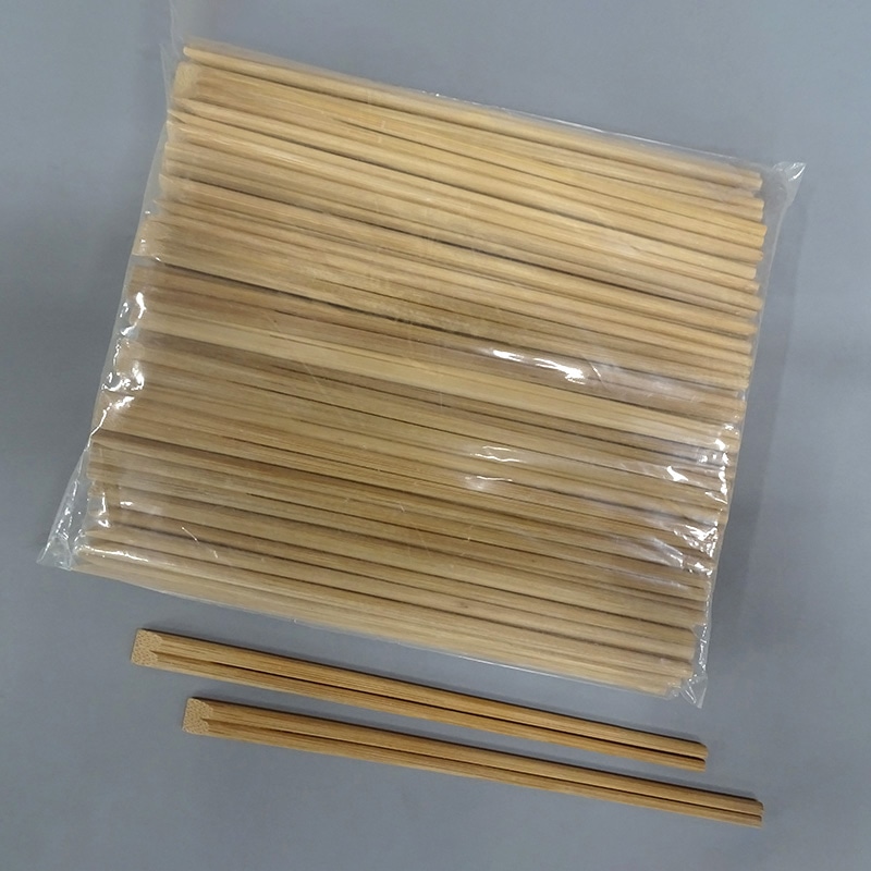 カトウ物産 竹天削炭化箸　裸 21cm　5726 100膳/1パック （ご注文単位5パック）【直送品】