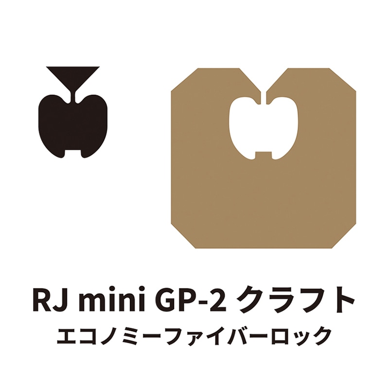 クロージャー Rj mini(EFL) GP-2 クラフト 18000個/箱(ご注文単位1箱)【直送品】